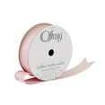 thumbnail image 2 of (3 pack) Offray Ribbon, Carnation Pink 7/8 inch Grosgrain Glitter Polyester Ribbon for Sewing, Crafts, and Gifting, 9 feet, 1 Each, 2 of 6
