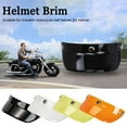 WENXUAN Universal 3Snap Motorcycle Helmet Peak Len Open Face Shade Sun