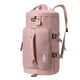 thumbnail image 2 of Bolsa de gimnasio para mujer | Bolsa de lona pequeña con compartimento para zapatos y bolsillo impermeable | Mochila de viaje de 35 l para yoga, natación, acampada y escapadas de fin de semana, 2 of 9
