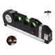 thumbnail image 2 of Fixit nivel laser 3 burbujas cinta métrica regla cruz horizontal vertical negro, 2 of 4