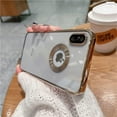 thumbnail image 3 of for iPhone XR XS Max Case Logo View,with Camera Lens Protector, for Women Men, Soft Slim Phone Cases for iPhone X XS/Max XR Clear Ultrathin Back Cover (gold,iphoneXR), 3 of 7