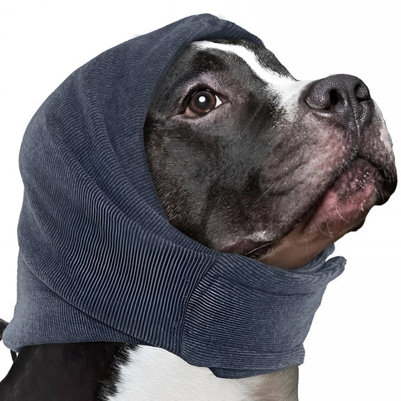 TELOLY Dog Calming Hoodie No Shake Ear Wraps for Dogs Ear Protection Ear Dog Cover Muffs Dog Head Wrap Anxiety Relief Dog Ear Wrap Head Cover the Grooming and Force Drying Dog Ear Protector