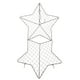 thumbnail image 5 of Cornisas para guirnaldas metálicas marco para guirnaldas para la decoración artística de Tamaño de forma de estrella, 5 of 8