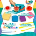 thumbnail image 4 of Made by Me! Sand Dough Sculpt & Paint Creations! Pottery Press, Boys and Girls, Child, Ages 6+, 4 of 8