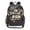 Moon Phases with Flowers and Stars, variant on PVC Transparent Backpacks Clear Backpack for Travel and Outings Watercolor Mushrooms Pattern