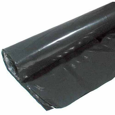 Poly-america 6 mL Tyco Polyethylene Black Plastic Sheeting ...