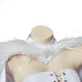 thumbnail image 6 of White Queen Emma Frost Dress Women Queen Outfit with Cloak Suit, 6 of 9