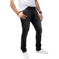 thumbnail image 3 of RAW X Mens RawX Contrast Neon Stitch Flex Jeans, Jet Black, 33X32, 3 of 7