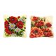 thumbnail image 1 of Kits de gancho de pestillo de 2 piezas para funda de almohada de tiro DIY funda de cojín de sofá flores con impreso 17X17 pulgadas, 1 of 7