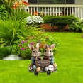 thumbnail image 4 of Hbdhejl Animal Rabbit Outdoor Courtyard Decoration Garden Pile Acrylic Beautification Prop Insertion, 4 of 9