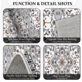 thumbnail image 5 of TECHVIDA 2'x8' Hallway Runner Rug Boho,Non Slip Machine Washable Rugs for Hallway Kitchen,Grayish Brown, 5 of 10