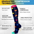 thumbnail image 5 of 6 Pairs Medical Sport Compression Socks - 15-20mmhg Graduated Knee-High Support for Men & Women, Ideal for Soccer, Running, and Nurses, 5 of 7