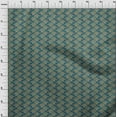 thumbnail image 4 of oneOone Rayon Dark Teal Green Fabric Kalamkari Quilting Supplies Print Sewing Fabric By The Yard 56 Inch Wide, 4 of 5