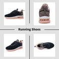 thumbnail image 7 of JOYFON Women Running Shoes Tennis Athletic Sneakers Air Cushioned Non Slip Lightweight Walking Shoes BackPink Size 5.5, 7 of 7
