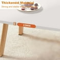 thumbnail image 2 of EDTara Table Basse Pliante, Mini-Bureau en Bois Pliable, Tables Basses Pliables Multifonctions pour Petits Espaces, Bureau d'Étude, Chambre, Salon, Cuisine, Bureau à Domicile, 2 of 7