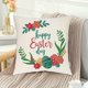 thumbnail image 1 of Funda de cojín de Pascua | Funda de cojín de lino de 45 cm para sofá y sala de estar | Decoración navideña primaveral con dibujos animados | Cojín decorativo, 1 of 6