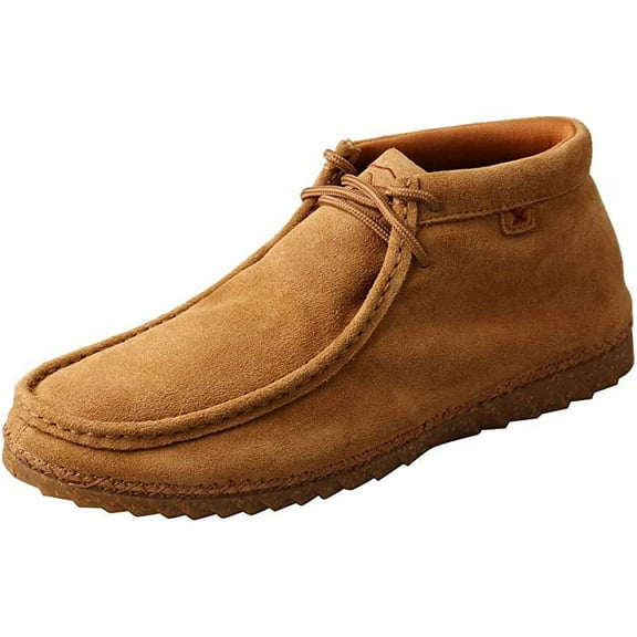 Twisted X Men's Zero-X Chukka Shoes Moc Toe Tan 9.5 EE US