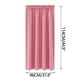 thumbnail image 3 of Paquete de 2 Cortinas de Seda Lisas con Aislamiento Térmico y Ahorro de Energía Opacas y, Rosa MNFD, 3 of 6