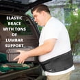 thumbnail image 6 of AVESTON Lumbar Brace Back Support Belt for Lower Back Pain Relief Women Men - XL Size, 6 of 11