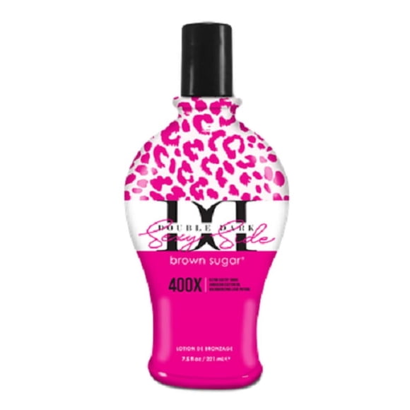 Tan Asz U Double Dark Sexy Side 400x loción bronceadora 7.5 onzas líquidas (paquete de 1) marrón