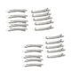 thumbnail image 1 of 20 Pinzas para El Pelo con Pasador Francés de Metal Plateado para Lazos de Pelo DIY de 8 Cm , argentino, como se describe, 1 of 9