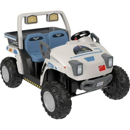 12V Power Wheels Battery-Powered Ride-On Disney and Pixar Lightyear Star Command Base Transport Vehicle