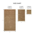 thumbnail image 4 of Better Homes & Gardens PowerLoft AIRRICH® 6 Piece Bath Towel Set, Dark Caramel, 4 of 12