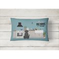thumbnail image 2 of Carolines Treasures CK7761PW1216 Black Labrador Kitchen Scene Canvas Fabric Decorative Pillow 12H x16W multicolor, 2 of 4