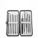 thumbnail image 5 of Kit de herramientas para quitar espinillas, 10 unidades de removedor profesional de espinillas para una fácil eliminación de espinillas, puntos negros, cara y nariz, (negro), 5 of 5