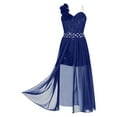 thumbnail image 2 of Alvivi Kids Girls Shiny Party Dress Sequin Lace Jumpsuit Overlay Romper 6-16, 2 of 7