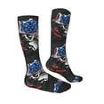 thumbnail image 3 of Balery Largemouth Bass Fish In Usa Fun Novelty Socks Men'S Women'S Crew Socks Funny Crazy Novelty Socks Quirky And Cool Socks, 3 of 9