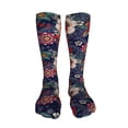 thumbnail image 5 of Rateoe Paisley2 print Women's Men's Novelty 20in Crew Socks Cotton Socks Knee High Socks for Walking,Running,Nurses,Pregnancy-One Size, 5 of 8