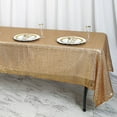 thumbnail image 5 of BalsaCircle 60" x 102" Sequin Rectangular Tablecloth Gold, 5 of 8