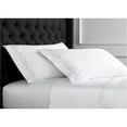 thumbnail image 5 of Melange Home Home Sweet Home Collection 600TC Cotton Floral Vine Embroidery Sheet Set - 3 colors White - Twin, 5 of 5