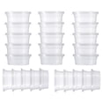thumbnail image 1 of Contenedores para guardar ropa, 25 unidades, recipientes para guardar slime, vasos para guardar bolas de espuma y tapas, 1 of 8