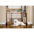 thumbnail image 3 of Carlson 2870DS 2-in-1 Extra Tall Wood Freestanding Pet Gate, 3 of 5