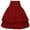 Red, variant on Women's Medieval Gothic Steampunk Victorian Asymmetrical High Low Skirt Pirate Skirt Halloween Costume Red S