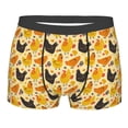 thumbnail image 4 of Goofa Funny Chicken Printed Men's Boxer Briefs Underwear, Moisture-Wicking Underwear, Trunk,Soft and Breathable Cotton Underwear-, 4 of 9