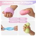 thumbnail image 3 of Dumpling Squishy Mystery Box, Viral Squishy Dumpling Toy, Bao Bun Squeeze Stress Relief Fidget Toys for Holiday & Birthday Gifts (Light-Purple), 3 of 6