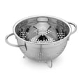 thumbnail image 2 of Colador de Cocina Navaris Acero Inoxidable Asas y Patas, 2 of 7