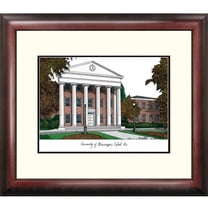 University of Mississippi Alumnus Framed Lithogrpaph