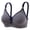 1-Dark Blue, variant on Ersazi Sports Bra Woman'S Embroidered Glossy Comfortable Breathable Bra Underwear No Rims Hot Pink 2Xl