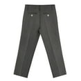 thumbnail image 2 of Buyless Fashion Boys Pants Flat Front Regular Fit Polyester Formal and Casual, 2 of 7
