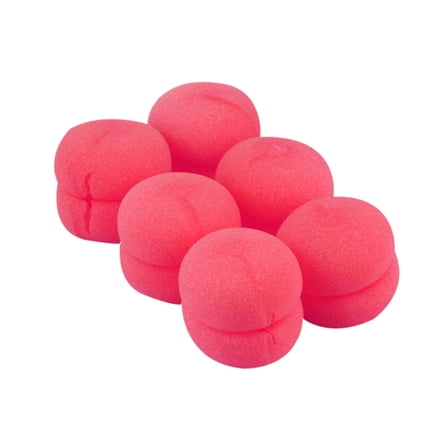 GOOHOCHY Sponge Roller Red 12Pcs 2x2in