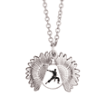 thumbnail image 1 of El viento antiguo mata el cuerpo. Collar de girasol collar collar collar colgante, 1 of 3