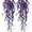 Purple, variant on 2 PCS Artificial Hanging Plants Fake Ivy Vine Fake Potted Greenery Plants Faux Fern Vine for Garden Home Outdoor Indoor Decoration