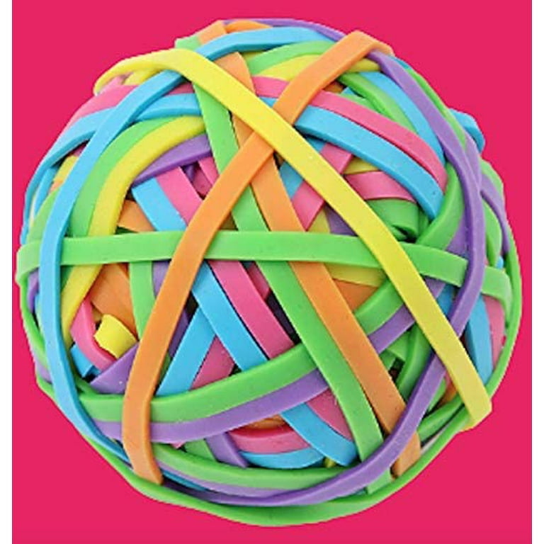 Activave Round Ball Rubber Band Elastics 150g Colorful Rubber Bands  Stretchable Rubber Bands Stationery Holder Elastic Band Loops, Arts and  Crafts
