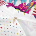 thumbnail image 4 of Erosebridal Sports Theme Queen Duvet Cover Set, Kids Baseball Bedding, Colorful Polka Dots Reversible, 1 Duvet Cover and 2 Pillowcases (No Comforter), 4 of 5