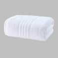 thumbnail image 1 of Xiao Hua 6 toallas blancas para el cuerpo, 34x74 cm, de algodón puro, para la ducha, toallitas corporales ultrasuaves y absorbentes, toallas faciales ideales para el baño., 1 of 5