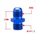 thumbnail image 1 of Universal AN6 AN8 AN10 Hose to AN Connector to M14/M16/m18x1.5 Straight Air Compressed Hose for Fuel Oil Male Adapter Car Accessories~0345, 1 of 1